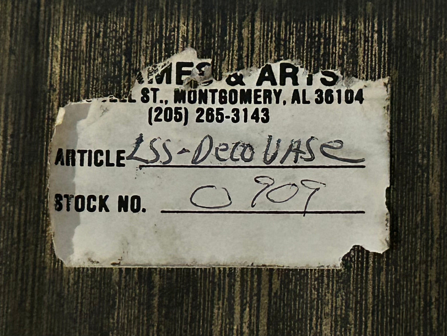 Karl Eisler - “Deco Vase” Signed Framed Limited Edition Serigraph Print (#378/2500) (1984) (American)