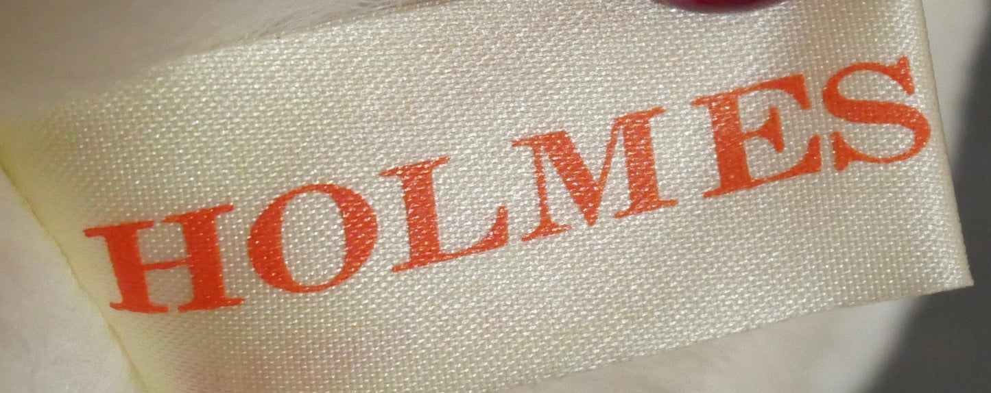 Vintage 1990’s D.H. Holmes Christmas Teddy Bear Stuffed Animal (New Orleans)