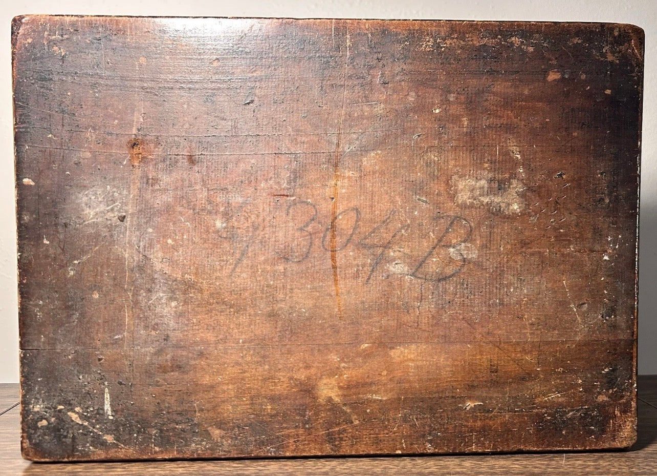 Mid 19th Century American Victorian Rococo Revival Style Carved Black Walnut Wood Architectural Molding Pattern Block