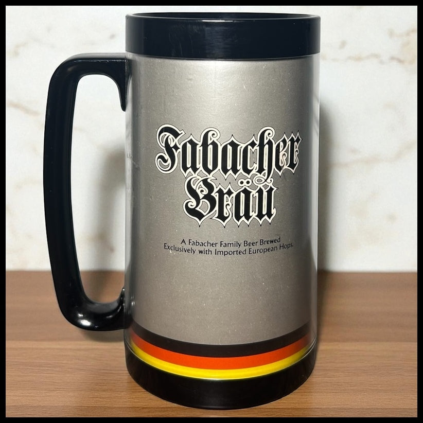Vintage 1970’s New Orleans Fabacher Brau Beer Plastic Thermo-Serv Mug