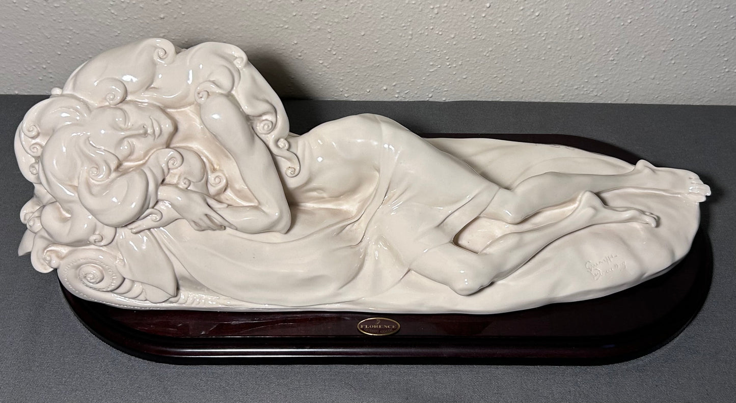 2003 Italian Giuseppe Armani Florence “Beautiful Dream” Porcelain Sculpture by Fabrizio Tani