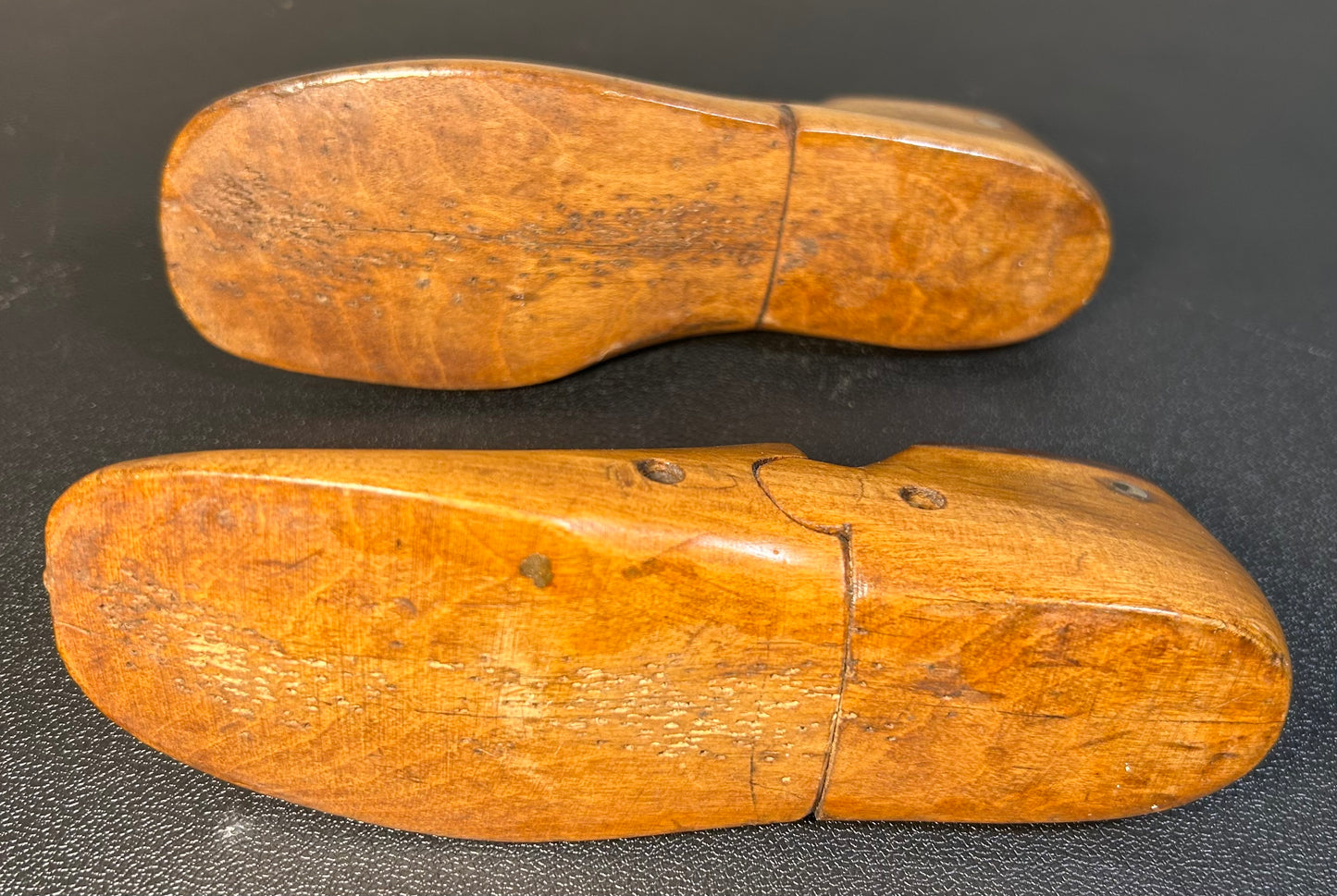 Pair of 1930’s American Maple Wood Cobbler Children’s Shoe Forms