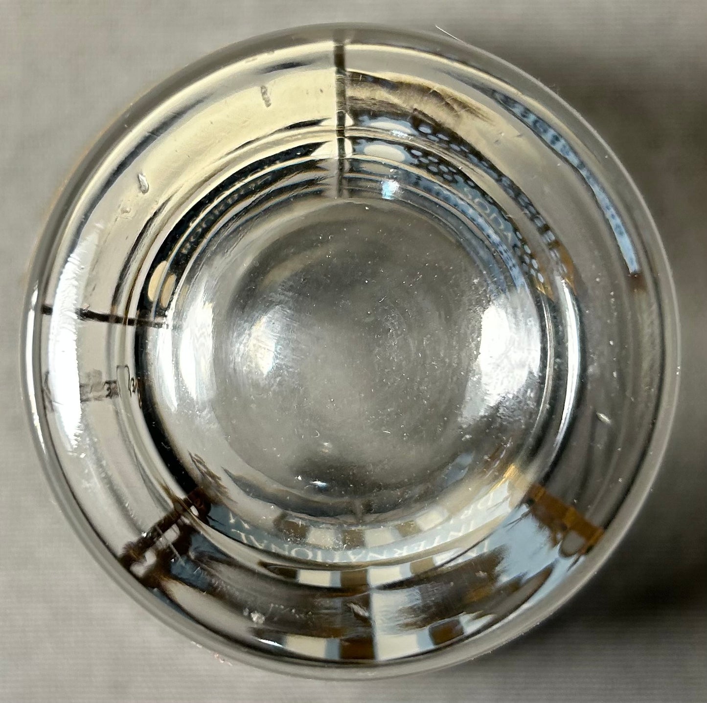 Vintage 1960’s American Mid Century Modern Culver International Drinking Team Lowball Glass