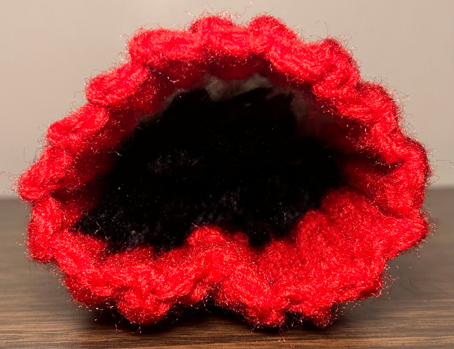 Vintage Mid 20th Century Handmade Black Americana Mammy Yarn Doll