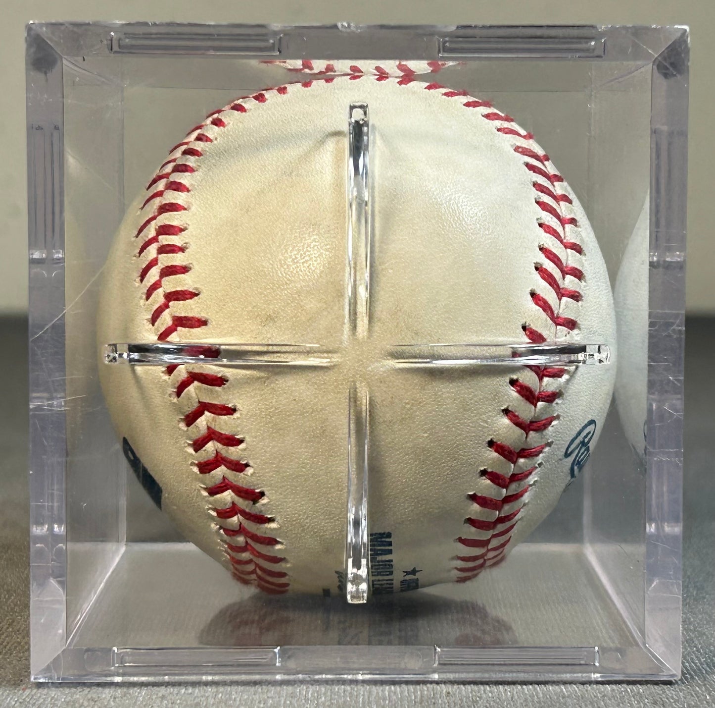 Matty Ott Autographed Official Major League Baseball in Acrylic Case
