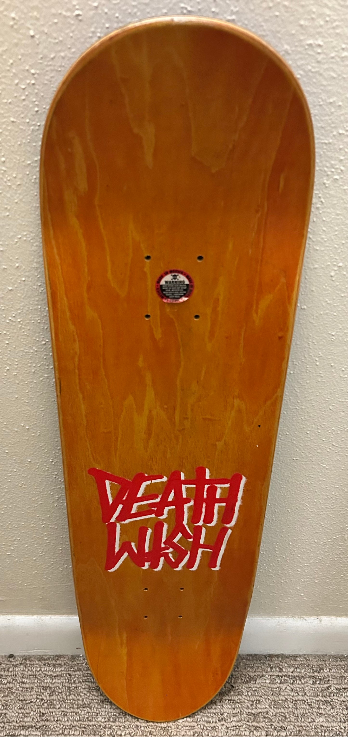 2014 Lizard King Death Wish Signed Ruins Skateboard Deck