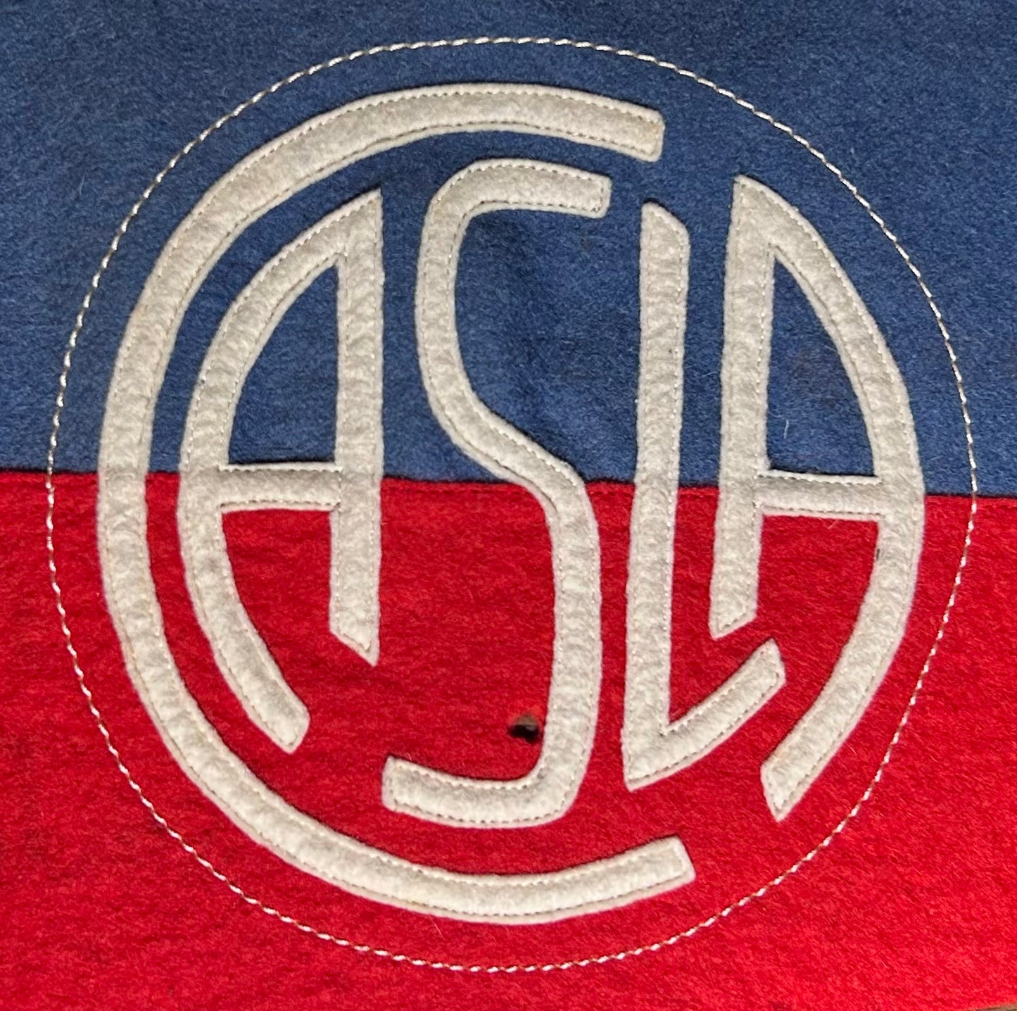 1941 Argentinian Club Atlético San Lorenzo de Almagro Baseball Felt Pennant