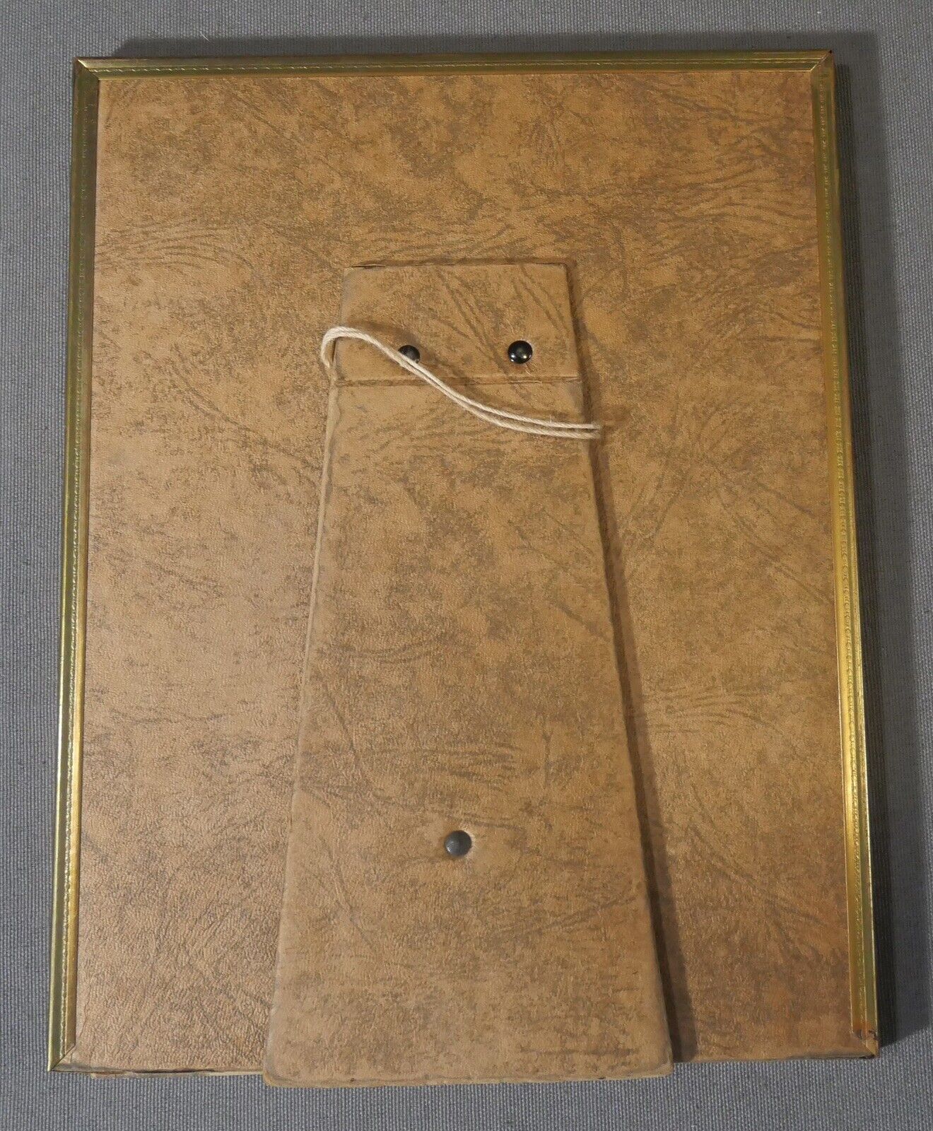 Early 20th Century Victorian Gentleman Framed Cabinet Card Portrait Photograph