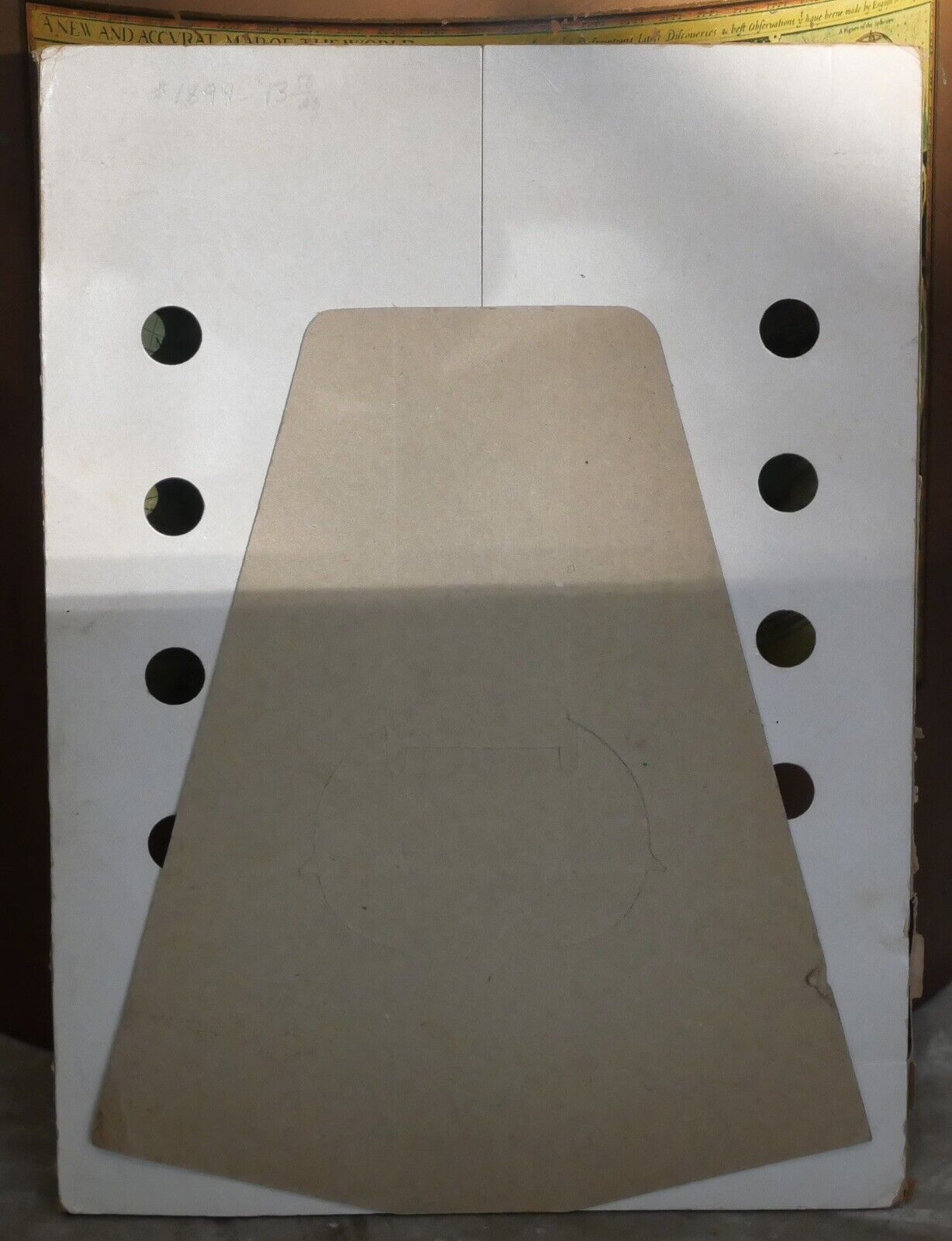 1950’s Supreme Lighter Cardboard Store Display Made in Japan