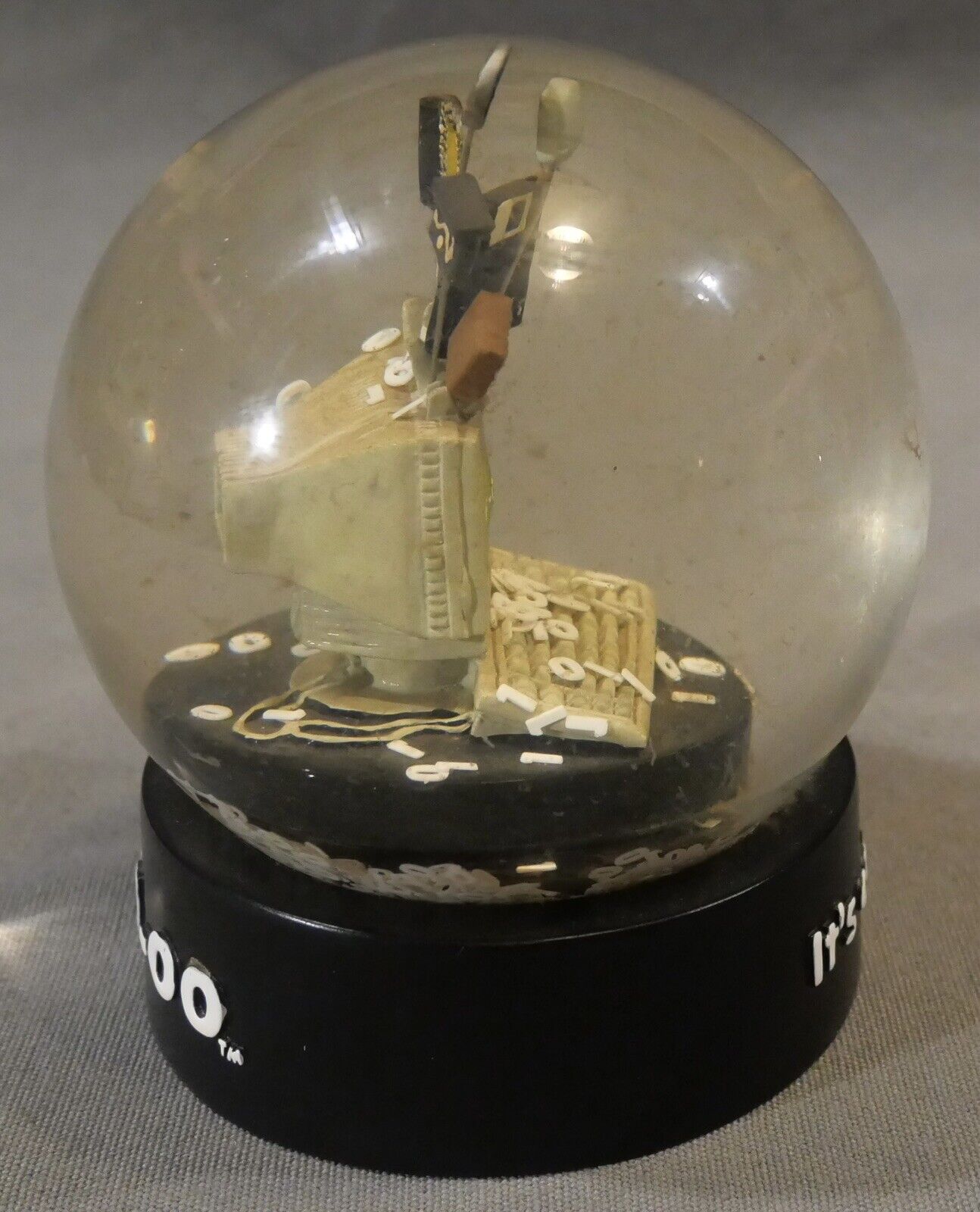 01-01-2000 It's coming... Y2K Computer Millennium New Year's Day Snowglobe