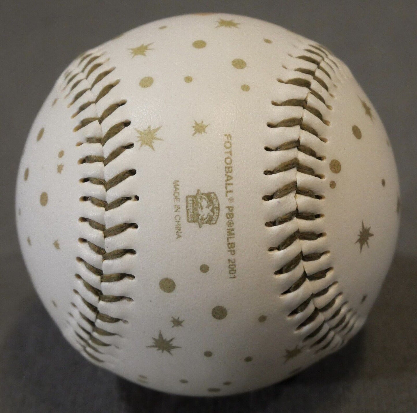 2001 New Orleans Zephyrs Boudreaux & Clotile 2nd Anniversary Baseball