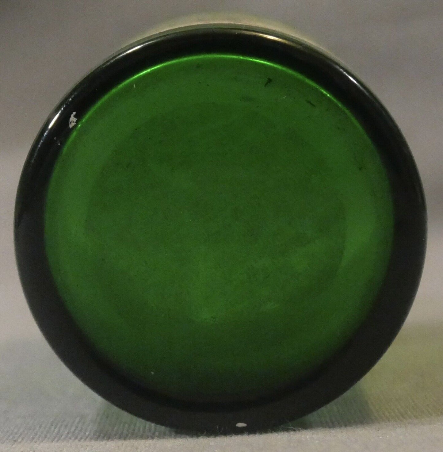 Vintage 1950's Virginia State Souvenir Emerald Green Drinking Glass