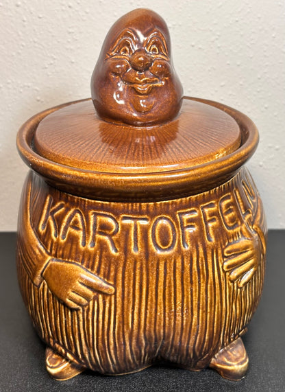 Vintage Circa 1970 West German Marzi & Remy Ceramic Kartoffeln Potato Keeper Pot