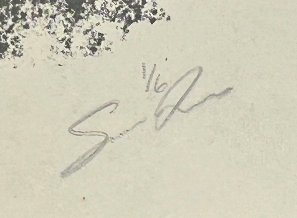 Sean Gardner - Untitled Surrealist Landscape Signed Limited Edition Intaglio Etching (#2/6) (Louisiana)