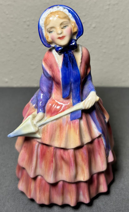 1932-1937 English Royal Doulton Porcelain Biddy Figurine (HN 1513) (Retired)