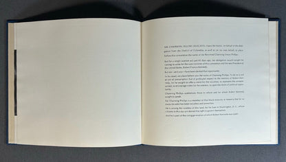 Vintage 1968 “A Nomination for the Presidency of the United States” Hardcover Book by Phillip M. Stern (Limited Edition #1/100) (Signed Copy) (Personalized to Barbara and Timothy Boggs)