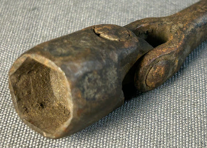 Early 20th Century American Ford Drop-Forged Steel T-Handle Swivel Universal Joint Socket Wrench