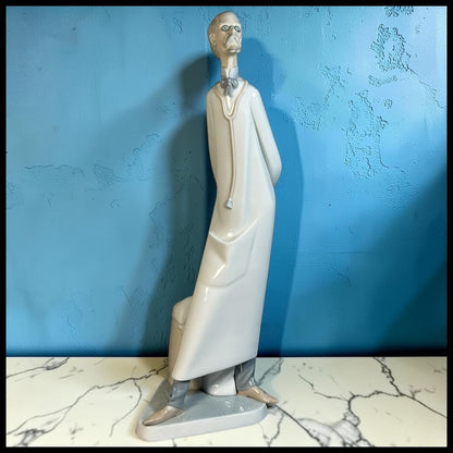 Vintage 1990’s Spanish Lladro Porcelain Doctor Figurine (#4602) (Retired)
