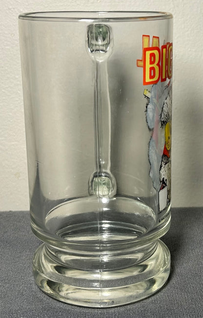 Vintage 1972 Big Al Country Bear Jamboree Souvenir Glass Mug (Walt Disney Productions)