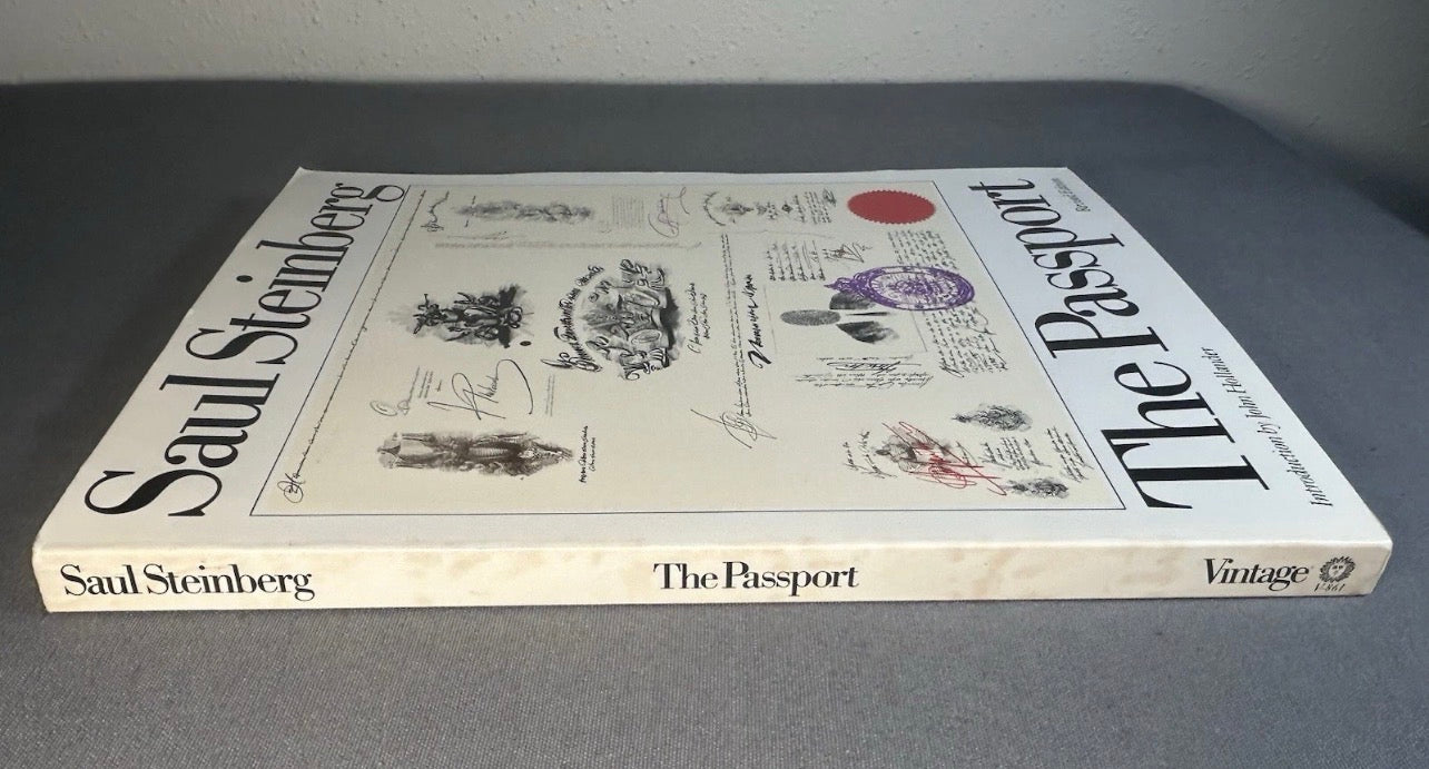 Vintage 1979 “The Passport” by Saul Steinberg Paperback Book