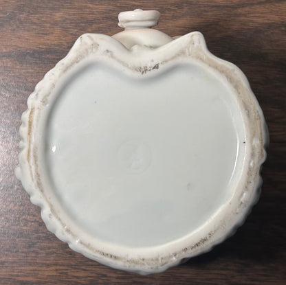 Early 20th Century German Porcelain Baby Boy Head Figural Lidded Jar