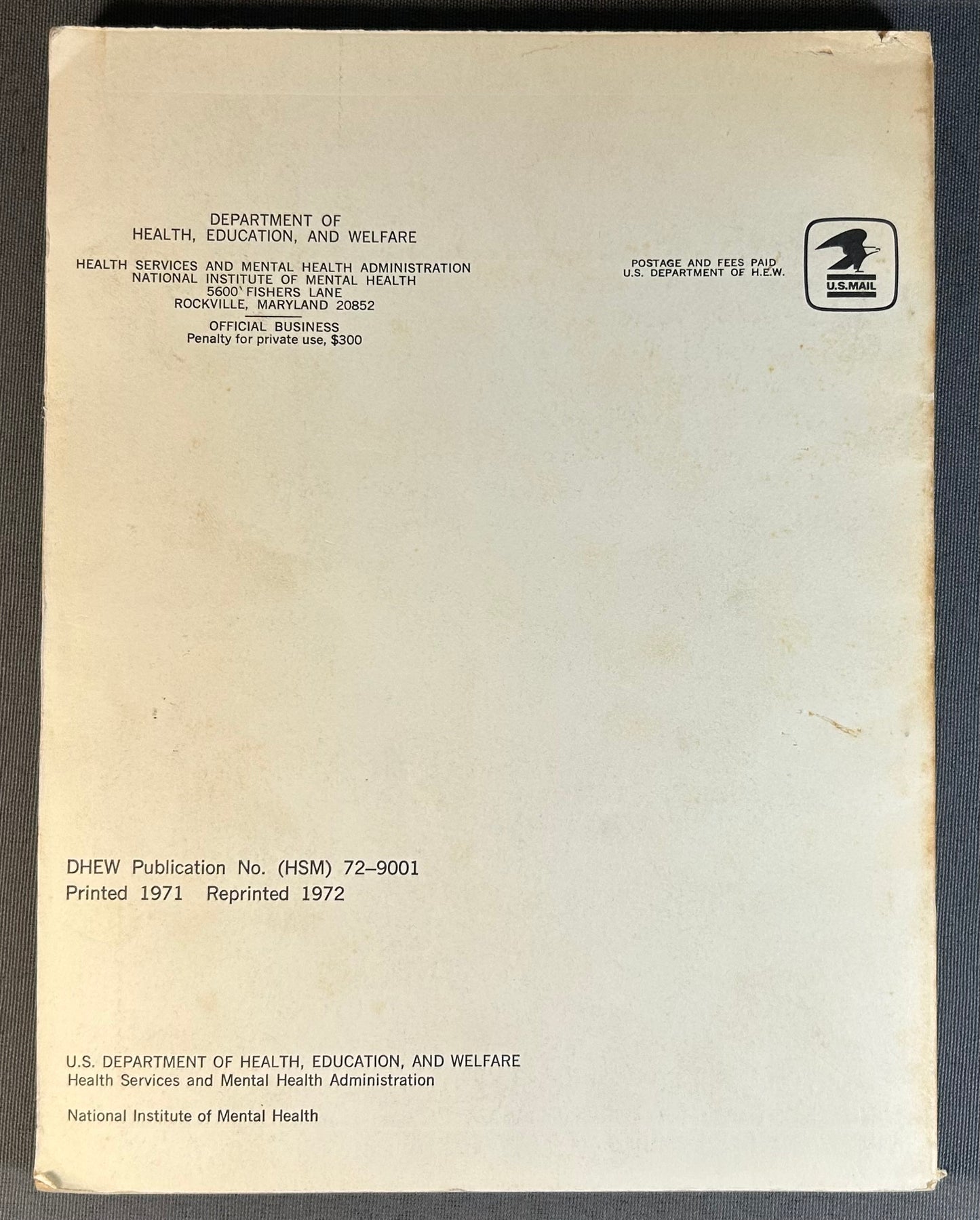Vintage 1972 “Abstracts of the Standard Edition of the Complete Psychological Works of Sigmund Freud” Paperback Book