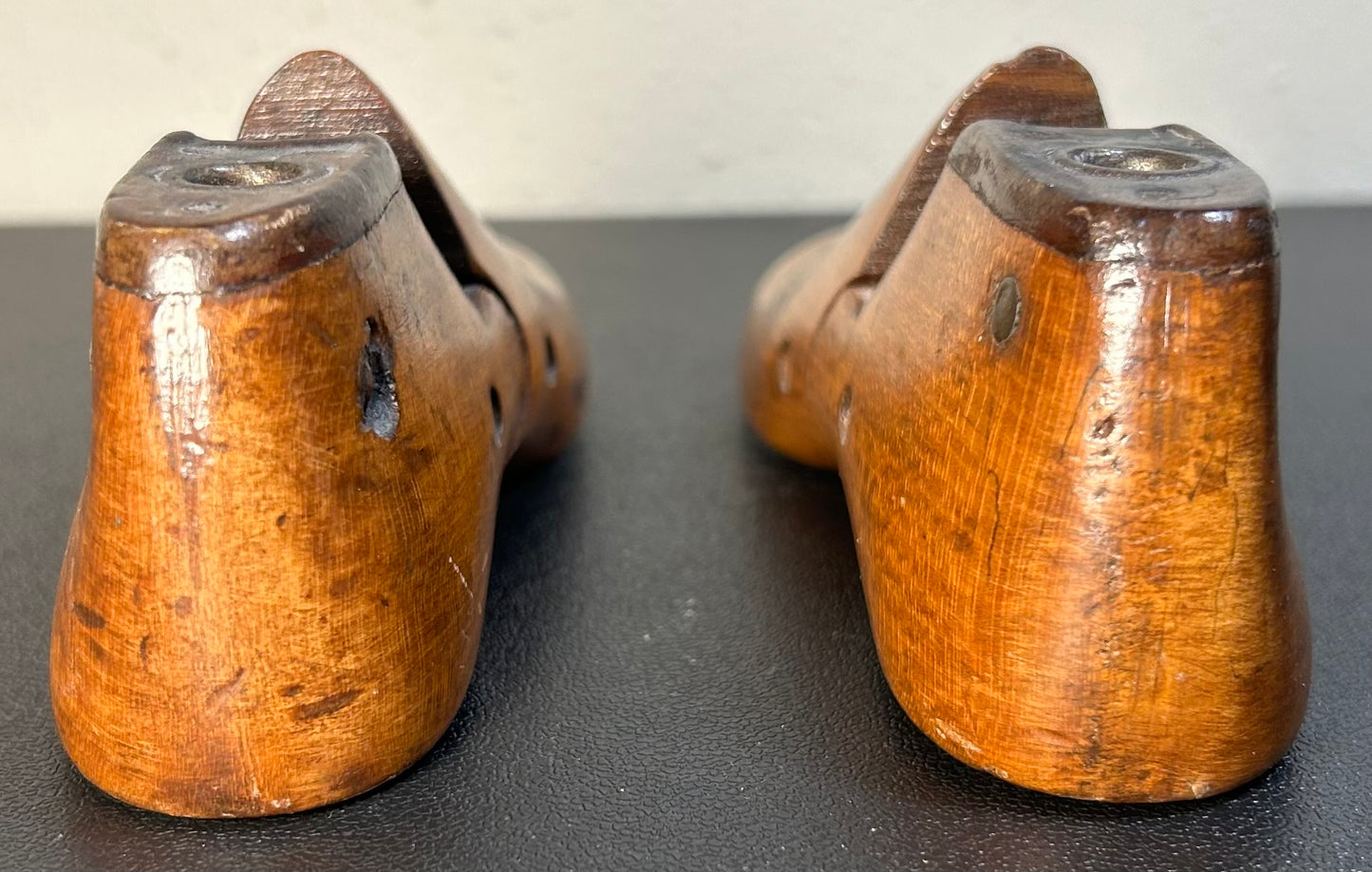 Pair of 1930’s American Maple Wood Cobbler Children’s Shoe Forms