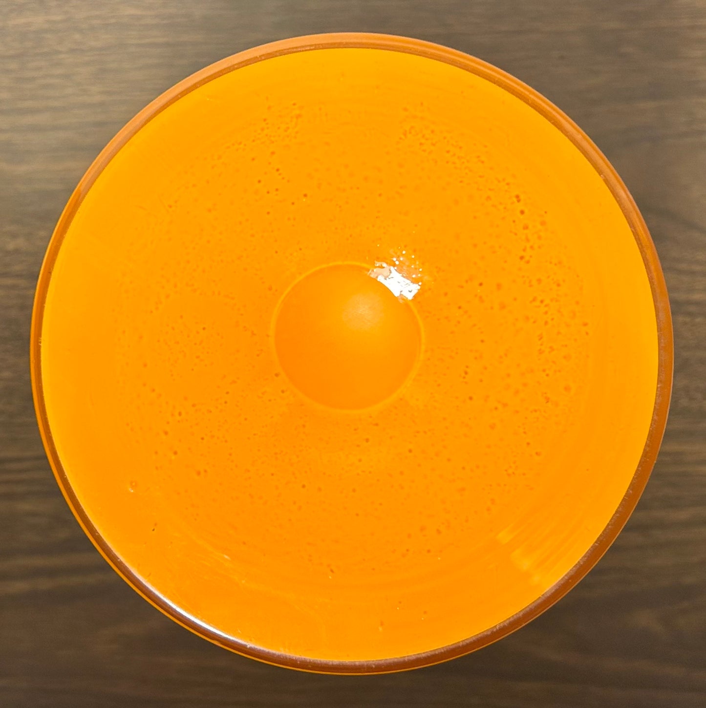 1930’s Czechoslovakia Art Deco Tango Glass Footed Trumpet Vase