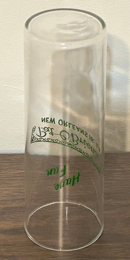 Vintage 1950’s Pat O’Brien’s New Orleans 16 Collins Glass