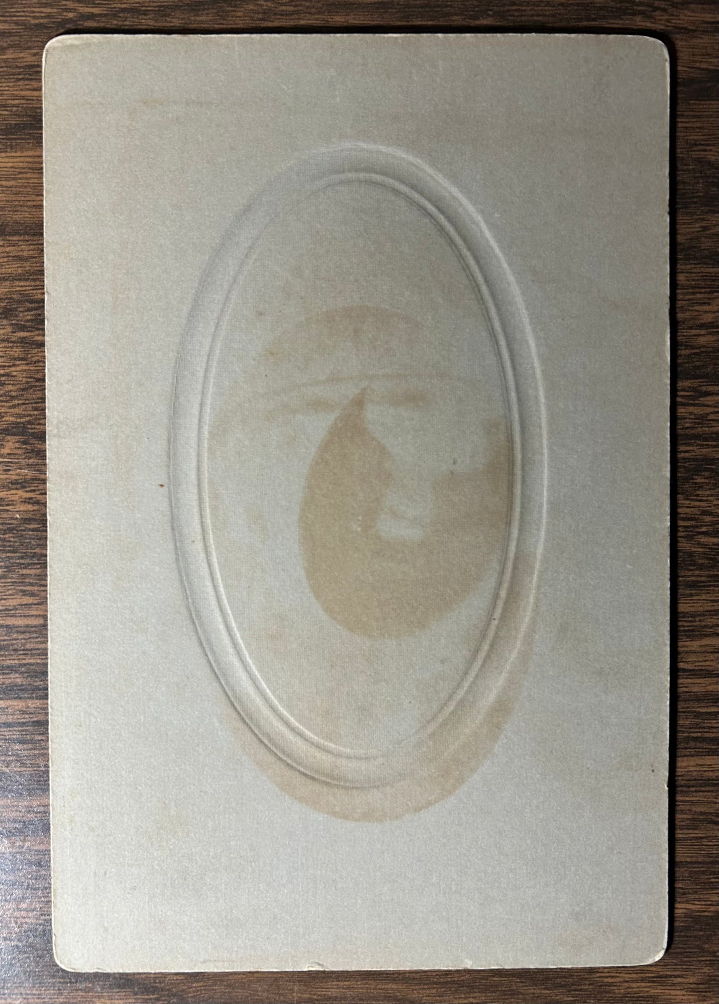 Late 19th Century American Victorian Woman Holding Baby Sepia Portrait Gelatin Silver Print Cabinet Card Photograph