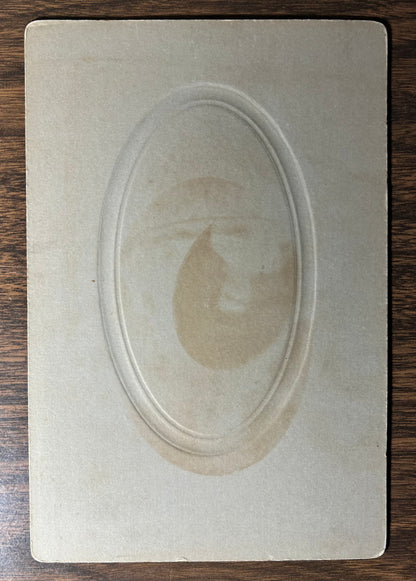 Late 19th Century American Victorian Woman Holding Baby Sepia Portrait Gelatin Silver Print Cabinet Card Photograph