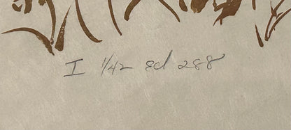 Edna Hibel - “Li Hong of Beijing” Signed Framed Limited Edition Lithograph Print (#1/42) (American) (20th Century)