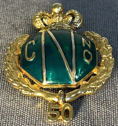 Vintage Late 1960’s/Early 1970’s American Certified Nurse Practitioners of New Orleans 50-Year Milestone Service Award Pin/Pendant