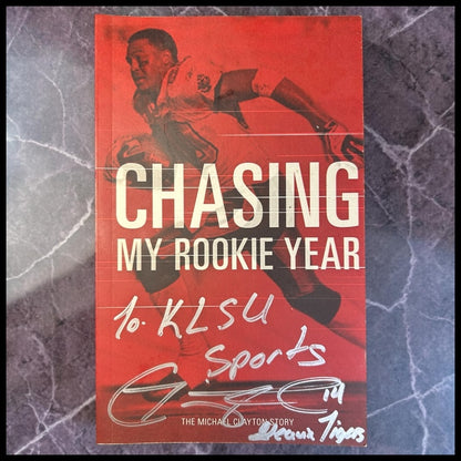 "Chasing My Rookie Year: The Michael Clayton Story” Paperback Book (Signed Copy)