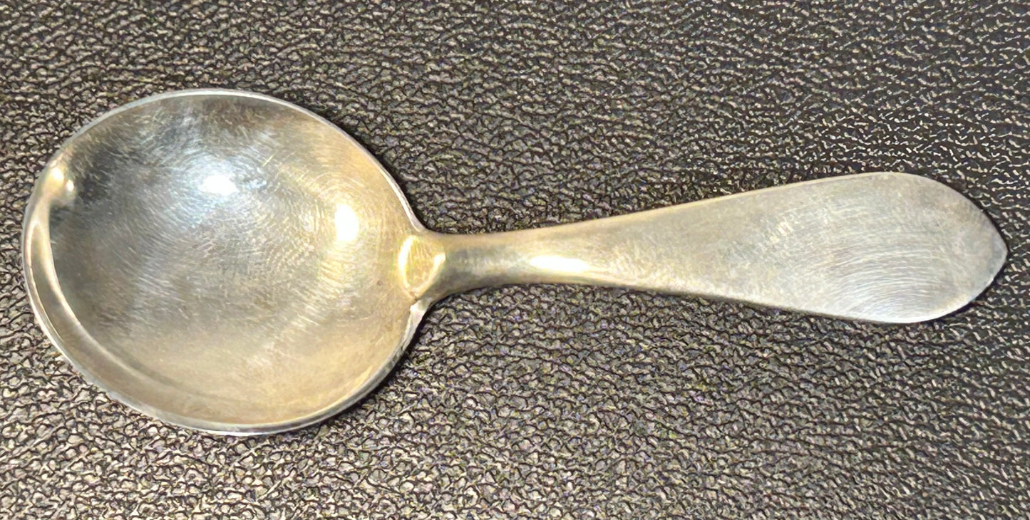 1924-1932 American S. Kirk & Son Inc. Sterling Silver Old Maryland Plain Pattern Baby Spoon