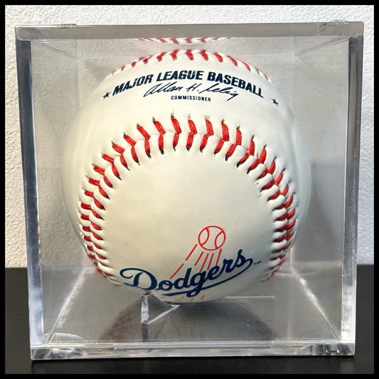 2009 Los Angeles Dodgers Souvenir Rawlings Major League Baseball in Acrylic Display Case