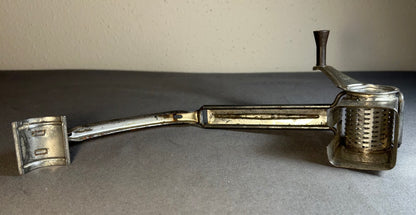 Vintage 1950’s American Mouli Metal Rotary Hand Grater Kitchen Tool