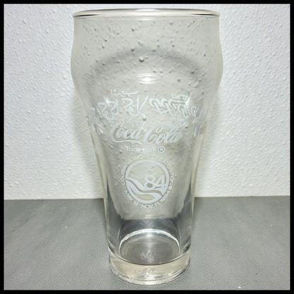 Vintage 1984 Louisiana World Exposition Coca-Cola Around the World Glass