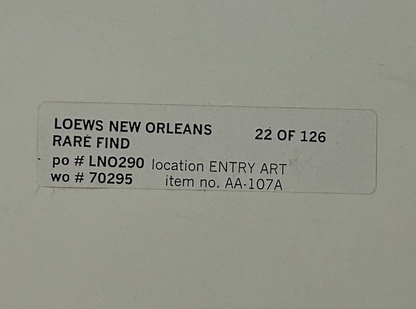 Harriet Blum - “Rare Find” Framed Signed Limited Edition Photography Art Print (Edition of 1,000) (21st Century) (New Orleans, Louisiana)