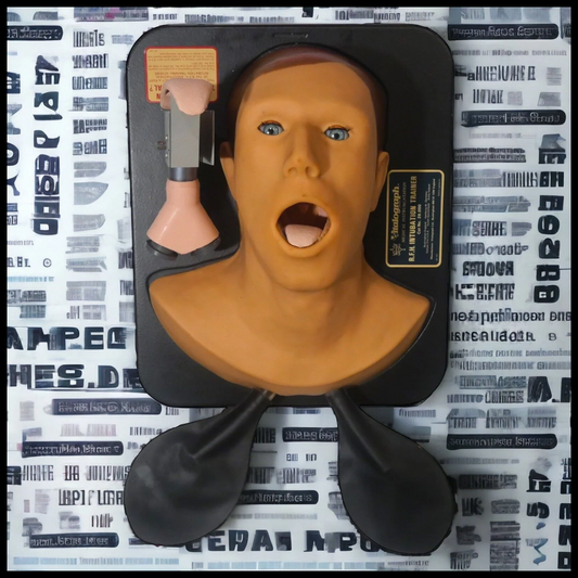 Vintage 1970's English Vitalograph Medical Instrumentation R.F.H. Intubation Trainer