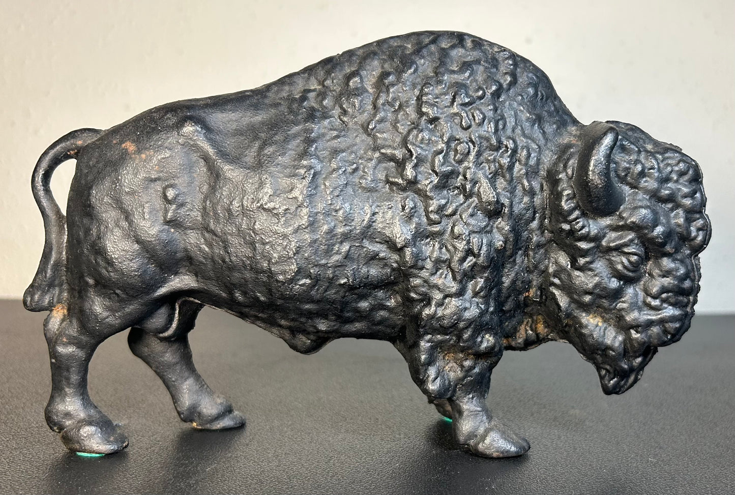 1920’s American A.C. Williams Company Cast Iron Bison Still Bank