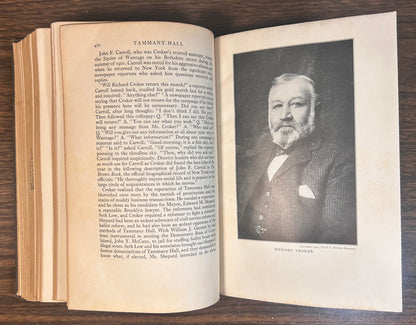 “Tammany Hall” by M.R. Werner Hardcover Book (1928) (Doubleday, Doran & Company, Inc.)