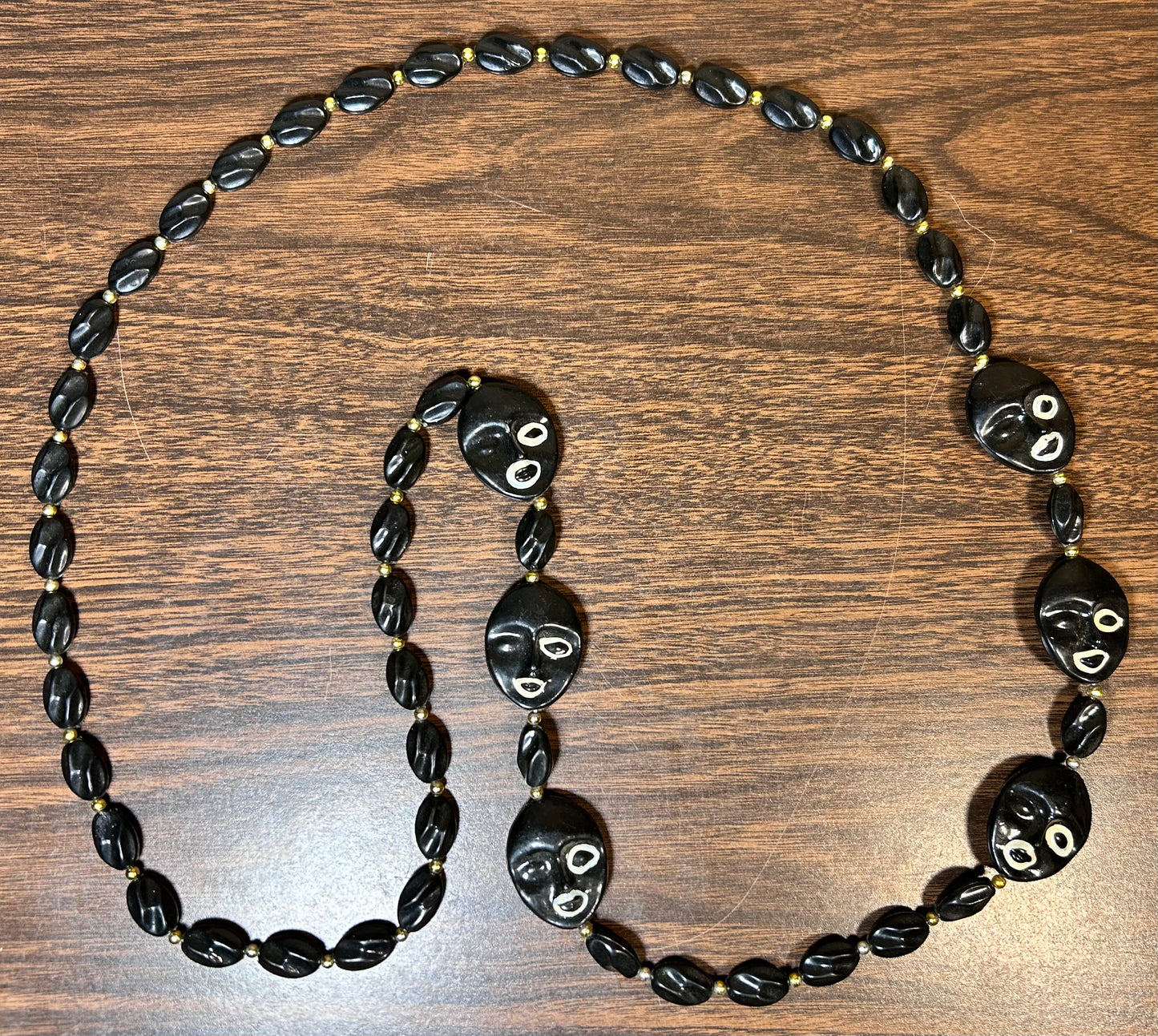 Vintage 1980’s New Orleans Mardi Gras Zulu Social Aid & Pleasure Club Plastic Beads