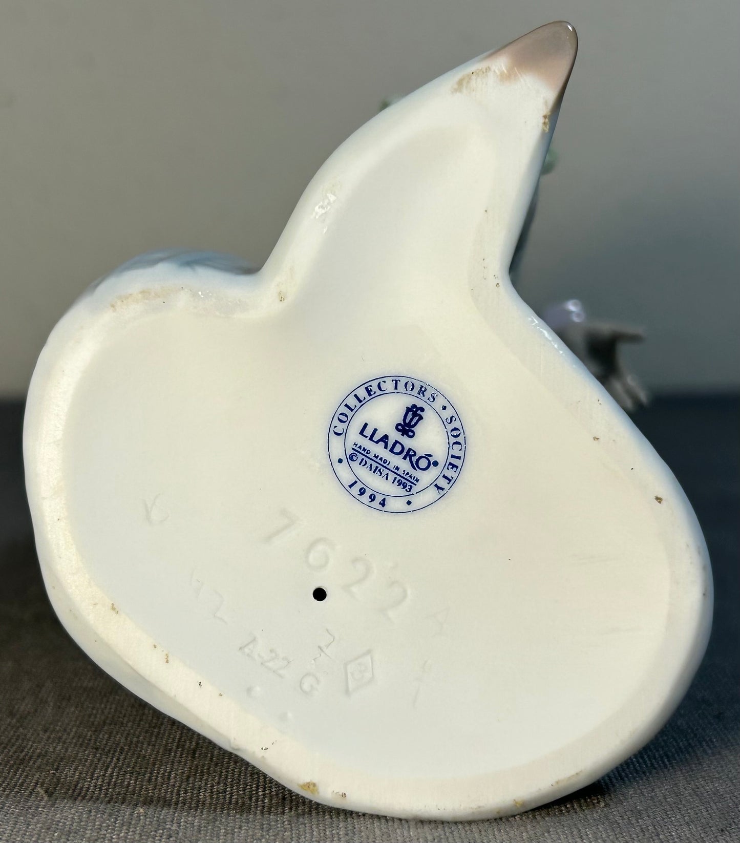 Vintage 1994 Spanish Lladro “Basket of Love” Figurine (#7622) (Retired)