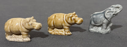 Lot of 6 Vintage 1982-1985 English Wade Porcelain Animals Series Whimsies