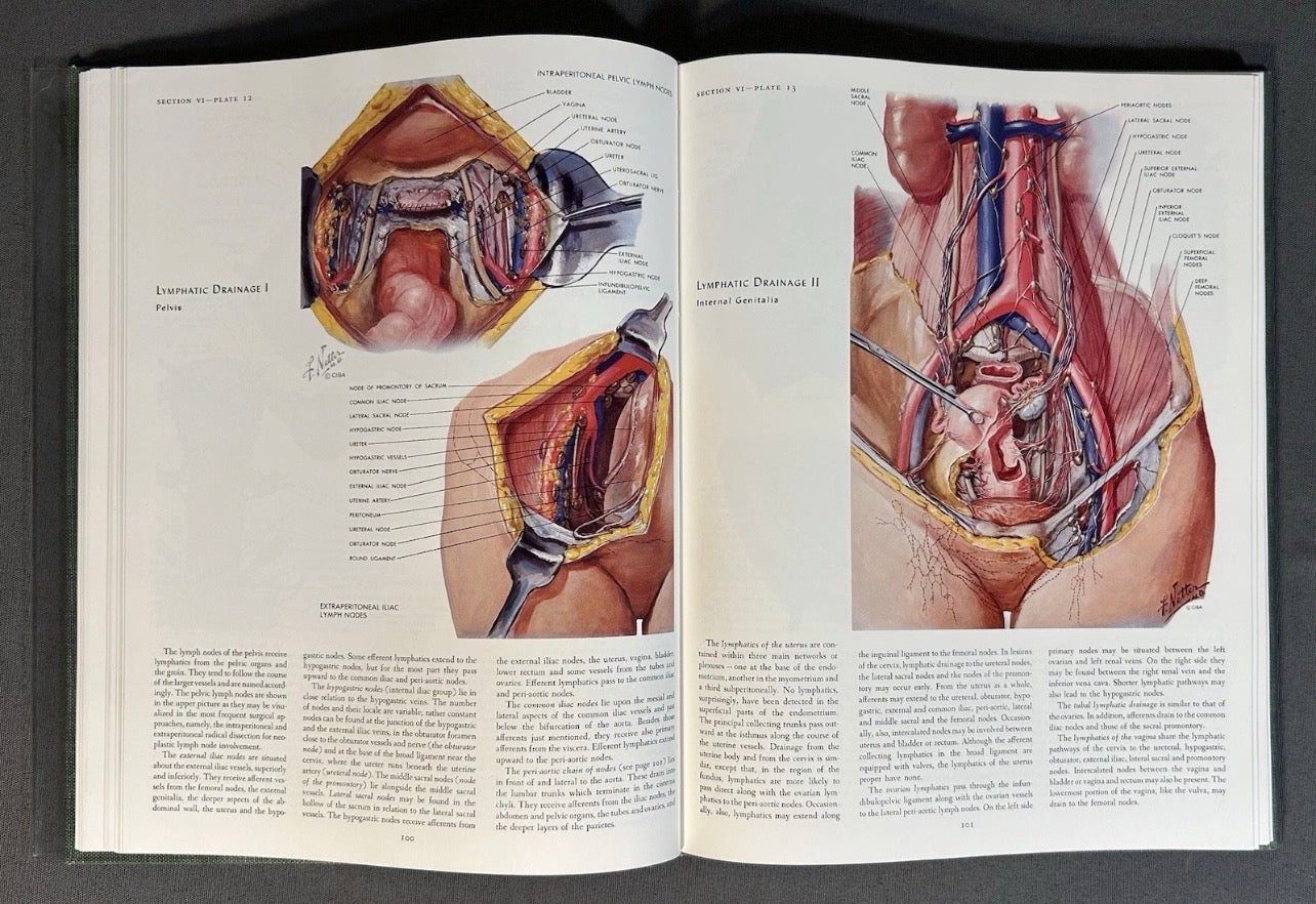 Vintage 1977 “The CIBA Collection of Medical Illustrations” Volume 2 - Reproductive System Hardcover Book by Frank H. Netter, M.D.