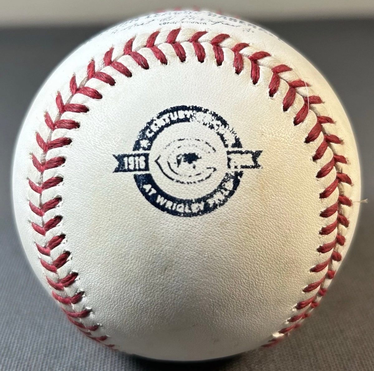 2016 Rawlings Official Major League Baseball (Century at Wrigley Field) (Chicago Cubs)