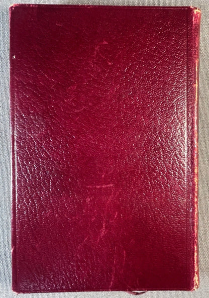 1912 “In South Seas” by Robert Louis Stevenson Leather-bound Book