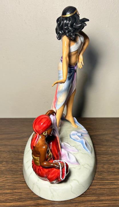 Vintage 1990 English Royal Doulton Porcelain Salome Figurine (HN3267) (Limited Edition #336/1,000)