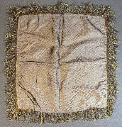1940’s American World War II Camp Pickett, Virginia Mother Poem Sweetheart Silk Textile